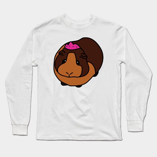 Guinea Pig Princess Long Sleeve T-Shirt by Bellewood222